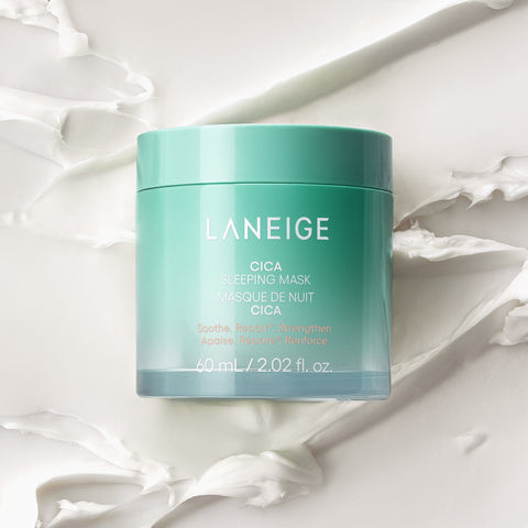 Cica Sleeping Mask with Centella Asiatica for Moisture Barrier Support